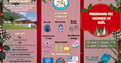 Vacances de Noël aux Petits Montagnards Vacances de Noël aux Petits Montagnards